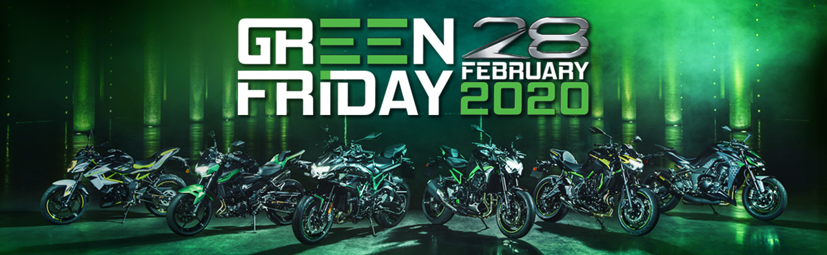 Kawasaki Green Friday Header